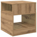 Endebord 2 pcs Artisan Egetræ 40,5 x 40 x 45 cm Konstrueret træ