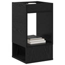 Endebord Sort eg 30 x 30 x 56 cm Konstrueret træ