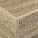 Endebord Sonoma eg 30 x 30 x 56 cm Konstrueret træ