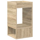Endebord Sonoma eg 30 x 30 x 56 cm Konstrueret træ