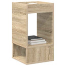 Endebord Sonoma eg 30 x 30 x 56 cm Konstrueret træ