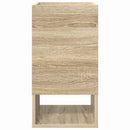 Endebord Sonoma eg 30 x 30 x 56 cm Konstrueret træ