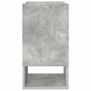 Endebord Beton Grå 30 x 30 x 56 cm Konstrueret træ