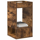 Endebord 2 pcs Røget eg 30 x 30 x 56 cm Konstrueret træ