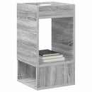 Endebord 2 pcs Grå Sonoma 30 x 30 x 56 cm Konstrueret træ
