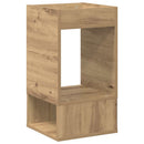 Endebord 2 pcs Artisan Egetræ 30 x 30 x 56 cm Konstrueret træ