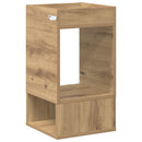 Endebord 2 pcs Artisan Egetræ 30 x 30 x 56 cm Konstrueret træ