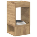 Endebord 2 pcs Artisan Egetræ 30 x 30 x 56 cm Konstrueret træ