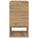 Endebord 2 pcs Artisan Egetræ 30 x 30 x 56 cm Konstrueret træ