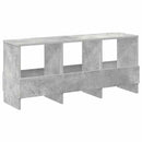 Magasin Rack Beton Grå 102 x 30 x 45 cm
