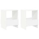 Magasin Rack 2 pcs Hvid 35 x 30 x 45 cm