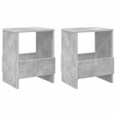 Magasin Rack 2 pcs Beton Grå 35 x 30 x 45 cm