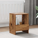 Magasin Rack 2 pcs Gammelt træ 35 x 30 x 45 cm