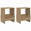 Magasin Rack 2 stk. Artisan Egetræ 35 x 30 x 45 cm