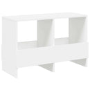 Magasin Rack Hvid 68,5 x 30 x 45 cm