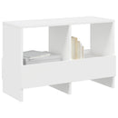 Magasin Rack Hvid 68,5 x 30 x 45 cm