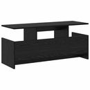 TV-bord Sort eg 102 x 35 x 45 cm Konstrueret træ