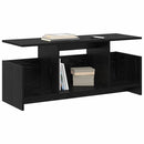 TV-bord Sort eg 102 x 35 x 45 cm Konstrueret træ