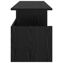 TV-bord Sort eg 102 x 35 x 45 cm Konstrueret træ