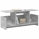 TV-bord Beton Grå 102 x 35 x 45 cm Konstrueret træ