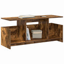 TV-bord Røget eg 102 x 35 x 45 cm Konstrueret træ