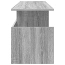 TV-bord Grå Sonoma 102 x 35 x 45 cm Konstrueret træ