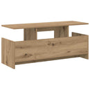 TV-bord Artisan Egetræ 102 x 35 x 45 cm Konstrueret træ