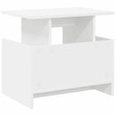TV-bord 2 pcs Hvid 50 x 35 x 45 cm Konstrueret træ