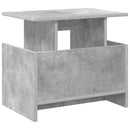 TV-bord 2 pcs Beton Grå 50 x 35 x 45 cm Konstrueret træ