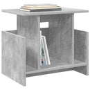 TV-bord 2 pcs Beton Grå 50 x 35 x 45 cm Konstrueret træ