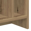 TV-bord 2 pcs Artisan Egetræ 50 x 35 x 45 cm Konstrueret træ