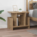 TV-bord 2 pcs Artisan Egetræ 50 x 35 x 45 cm Konstrueret træ