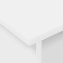 TV-bord Hvid 100 x 35 x 35 cm Konstrueret træ