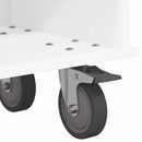 TV-bord Hvid 100 x 35 x 35 cm Konstrueret træ