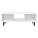 TV-bord Hvid 100 x 35 x 35 cm Konstrueret træ