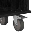 TV-bord Sort eg 100 x 35 x 35 cm Konstrueret træ