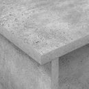 TV-bord Beton Grå 100 x 35 x 35 cm Konstrueret træ