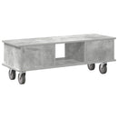 TV-bord Beton Grå 100 x 35 x 35 cm Konstrueret træ
