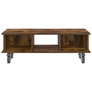 TV-bord Røget eg 100 x 35 x 35 cm Konstrueret træ