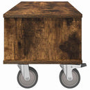 TV-bord Røget eg 100 x 35 x 35 cm Konstrueret træ