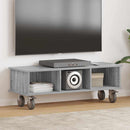 TV-bord Grå Sonoma 100 x 35 x 35 cm Konstrueret træ