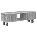 TV-bord Grå Sonoma 100 x 35 x 35 cm Konstrueret træ
