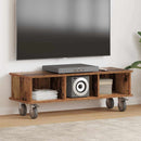 TV-bord Gammelt træ 100 x 35 x 35 cm Konstrueret træ
