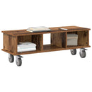 TV-bord Gammelt træ 100 x 35 x 35 cm Konstrueret træ