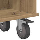 TV-bord Artisan Egetræ 100 x 35 x 35 cm Konstrueret træ