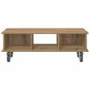 TV-bord Artisan Egetræ 100 x 35 x 35 cm Konstrueret træ