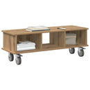 TV-bord Artisan Egetræ 100 x 35 x 35 cm Konstrueret træ
