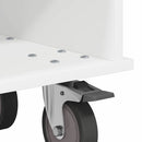 TV-bord Hvid 68,5 x 35 x 35 cm Konstrueret træ