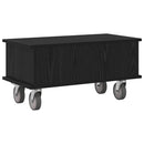 TV-bord Sort eg 68,5 x 35 x 35 cm Konstrueret træ