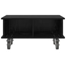 TV-bord Sort eg 68,5 x 35 x 35 cm Konstrueret træ